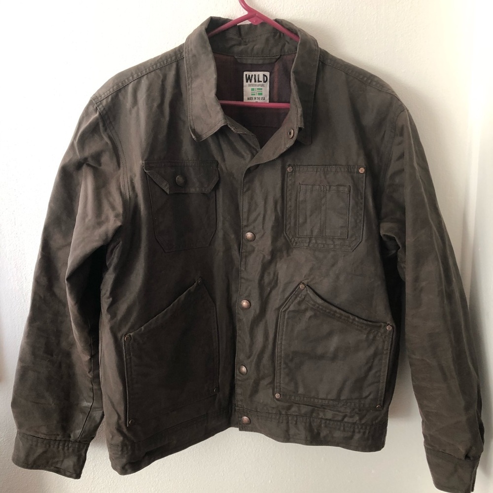 Wild wax canvas jacket